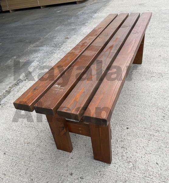 KB-201 Ahşap Ayaklı yaslanma olmayan model