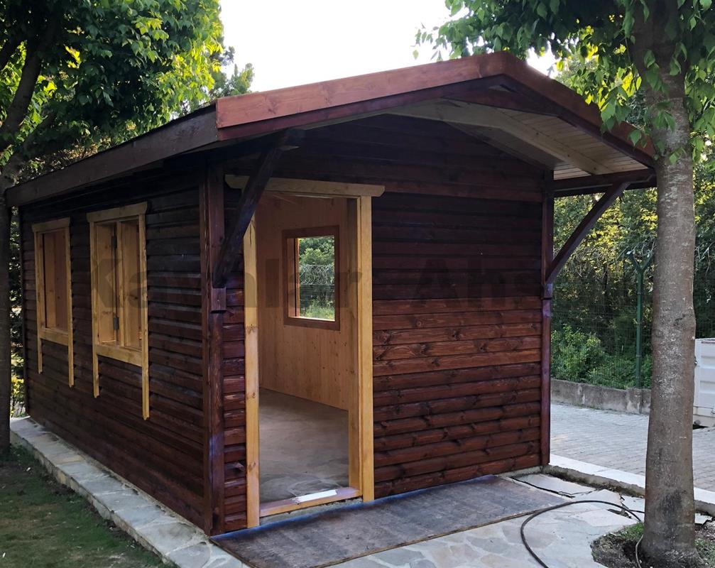 AV-118 Ahşap Bungalov Bahçe Evi Çok Amaçlı, Kullanışlı 